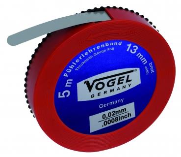Ruban palpeur Vogel 0,02 5m