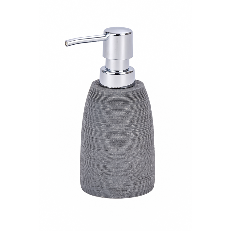 Wenko 1064909 - distributeur de savon Goa gris | 2 pièces
