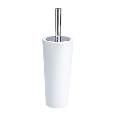 Wenko 1064917 - porte-brosse de toilette coni céramique blanc | 1 pièce
