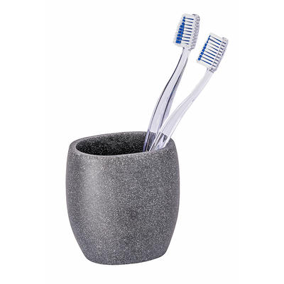 Wenko 1064942 - gobelet à brosse à dents puro anthracite | 2 pièces