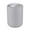 Wenko 1064897 - poubelle Brésil S 2 litres gris | 2 pièces