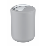 Wenko 1064897 - poubelle Brésil S 2 litres gris | 2 pièces - afbeelding 1