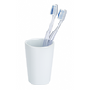 Wenko 1064995 - gobelet à brosse à dents coni céramique blanc | 4 pièces