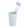 Wenko 1064995 - gobelet à brosse à dents coni céramique blanc | 4 pièces