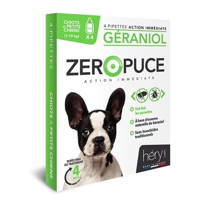 Hery Zeropuce Flood Properts Geraniol sans chimicien