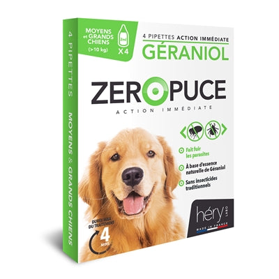 Hery Zeropuce Flood Properts Geraniol sans chimicien