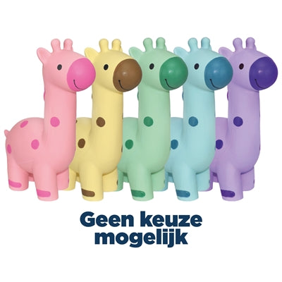 Assorti de latex de girafe multiple