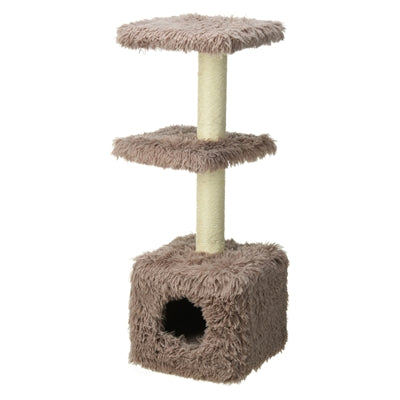 Arbre à chat confortable marron