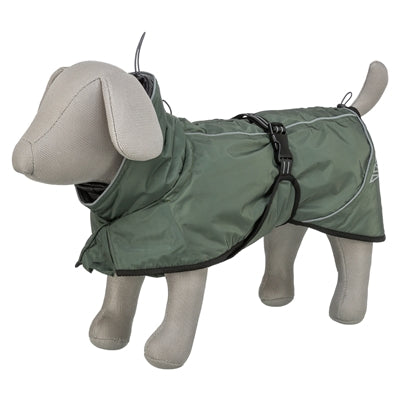 Trixie manteau pour chien hiver explorer thermo vert olive