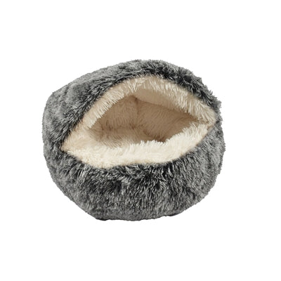 Croci panier chat igloo mixte noir et blanc