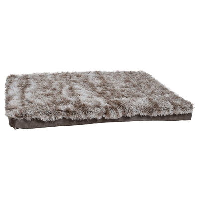 Croci lit pour chien mousse bicolore beige