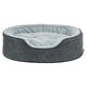 Trixie vital lit pour chien lino soft ovale gris gris clair