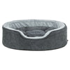 Trixie vital lit pour chien lino soft ovale gris gris clair