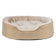 Trixie vital lit pour chien lino soft ovale beige crème