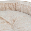 Trixie vital lit pour chien lino soft ovale beige crème