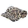 Trixie couverture pour chien Leo peluche douce crème imprimé léopard