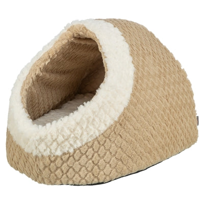 Trixie panier pour chat iglo kaline mio marron clair crème