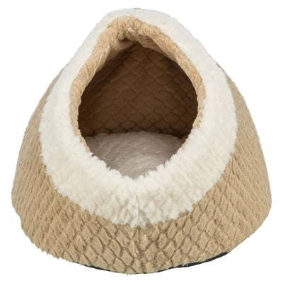 Trixie panier pour chat iglo kaline mio marron clair crème