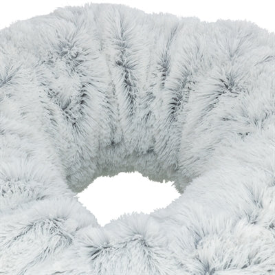 Trixie Harvey peluche tunnel de jeu beignet blanc gris