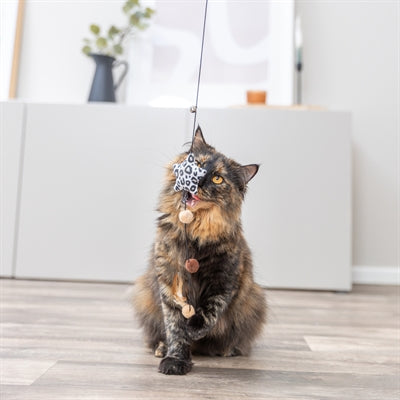 Peluche étoile Trixie pour chat avec herbe à chat