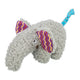Peluche éléphant Trixie avec herbe à chat gris