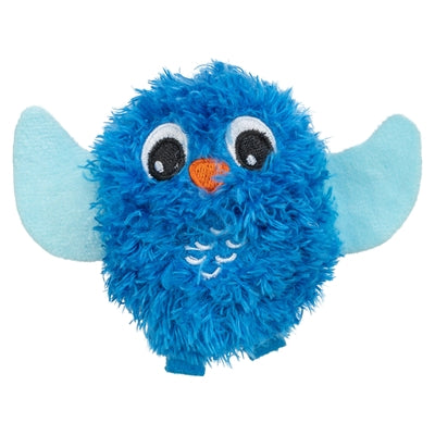 Trixie peluche hibou avec cataire cataire bleu