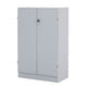 Armoire niceday 80x42x127cm gris clair