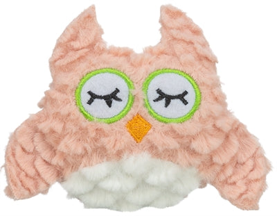 Peluche chouette Trixie avec herbe à chat assortie