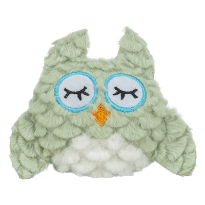 Peluche chouette Trixie avec herbe à chat assortie