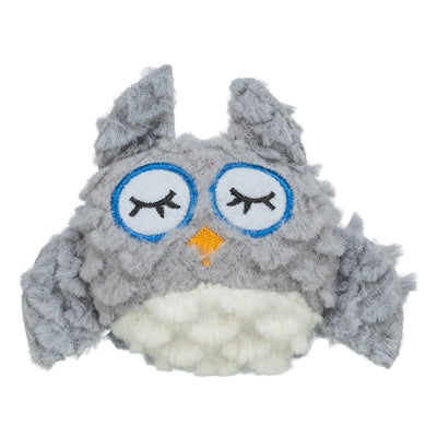 Peluche chouette Trixie avec herbe à chat assortie