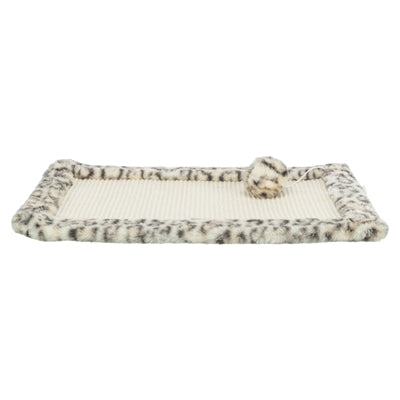 Trixie tapis à gratter leo imprimé léopard crème