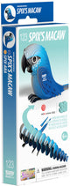 Puzzle 3d Eugy - ara spix' - oiseaux - durable - collectionnez-les tous - 6 ans