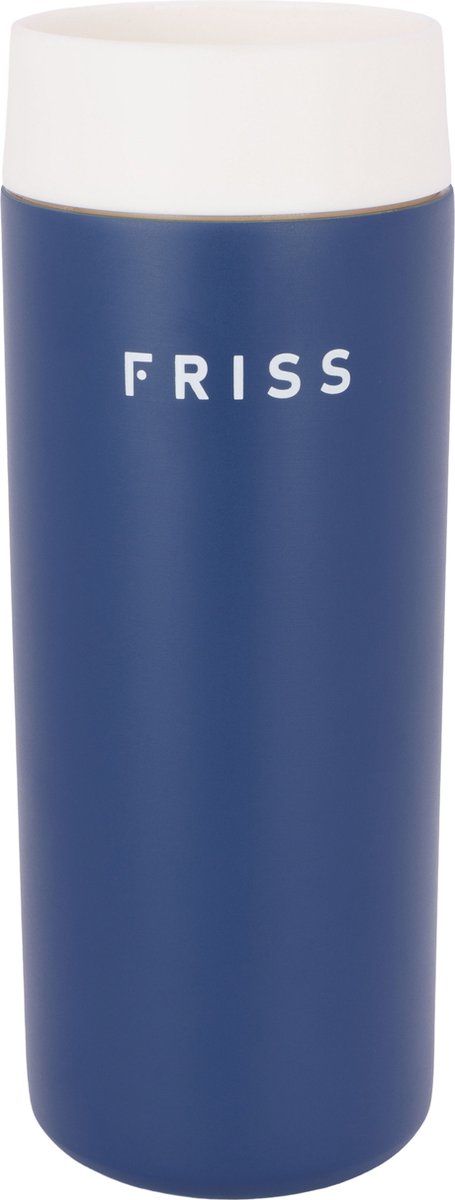 Mug de voyage Friss - acier inoxydable - 350ml - bleu