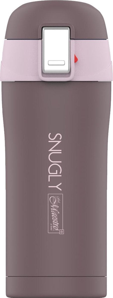 Bouteille thermos Maestro - isotherme en acier inoxydable pour boissons chaudes ou froides (300 ml, marron)