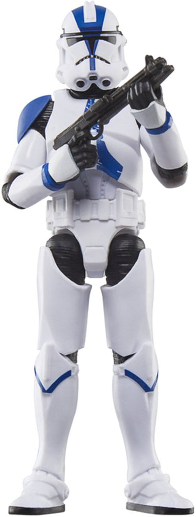 Star Wars clone trooper 501e légion - la collection vintage papa - figurine articulée