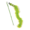 Happy pet tabby patch chat tige chenille vert
