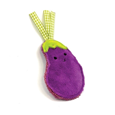 Aubergines tabby patch Happy Pet avec herbe à chat