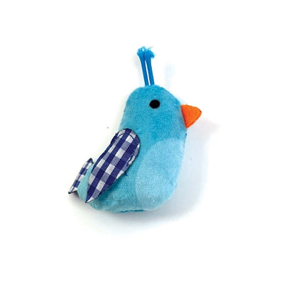 Happy pet tabby patch oiseau multipack bleu