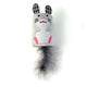 Happy pet tabby patch souris à cliquet et rouleau gris