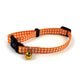 Happy pet tabby patch collier chat diamant orange