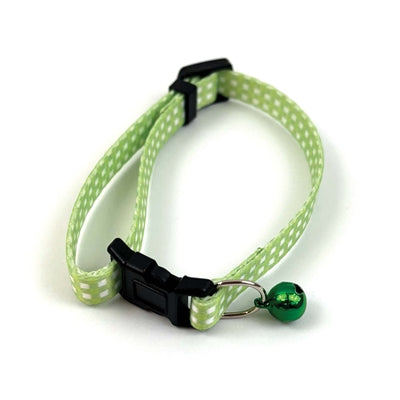 Happy pet tabby patch collier chat diamant vert