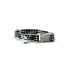 Happy pet tabby patch collier chat diamant noir