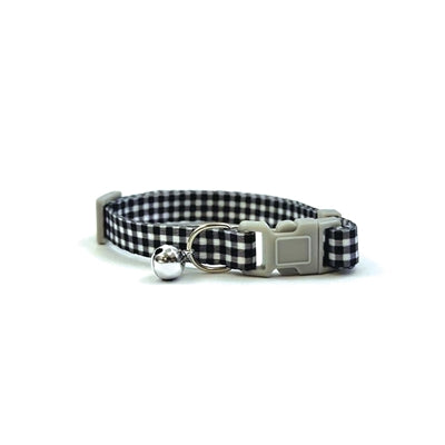 Happy pet tabby patch collier chat diamant noir