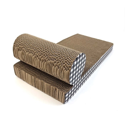 Happy pet tabby patch tapis à gratter chaise longue en carton