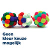 Boule à pompons Happy Pet Tabby Patch assortie