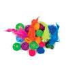 Jouets de pack de variations de patchs tabby Happy Pet