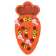 Jouet d'intelligence de puzzle de carotte de patch de tabby d'animal familier heureux