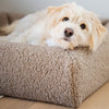 Housse de lit Bia premium teddy beige