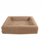 Housse de lit Bia premium teddy beige
