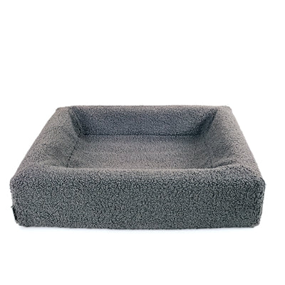 Housse de lit Bia premium teddy gris